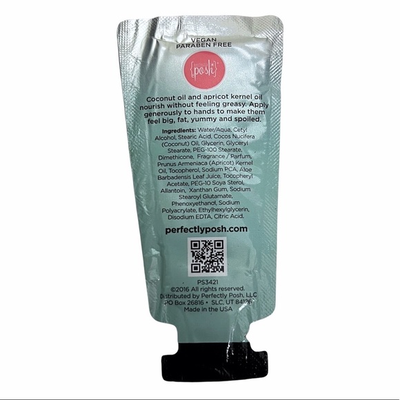 PERFECTLY POSH Big Fat Yummy Hand Creme I Scream for Ice Cream 13 Sample Packets - Picture 3 of 3